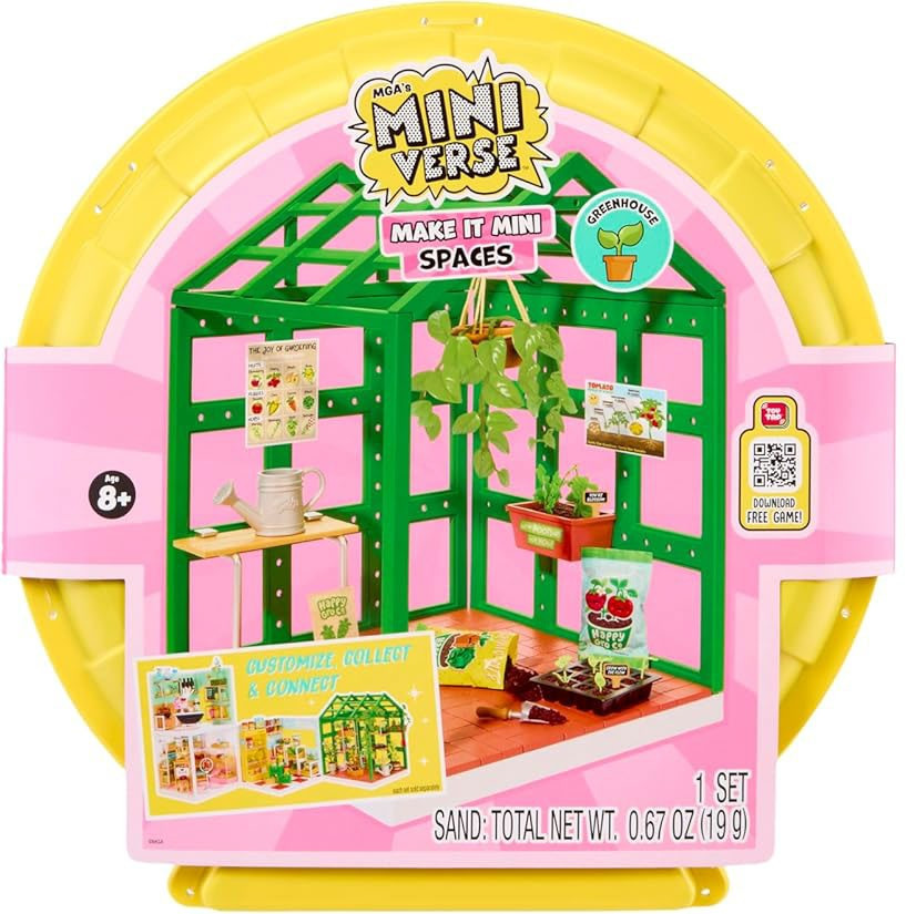 Miniverse Make It Mini Spaces Greenhouse Building Set、ToyWiz、kayou