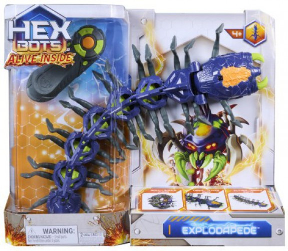 Hex Bots Alive Inside Exploding Centipede RC Toy Spin Master - ToyWiz
