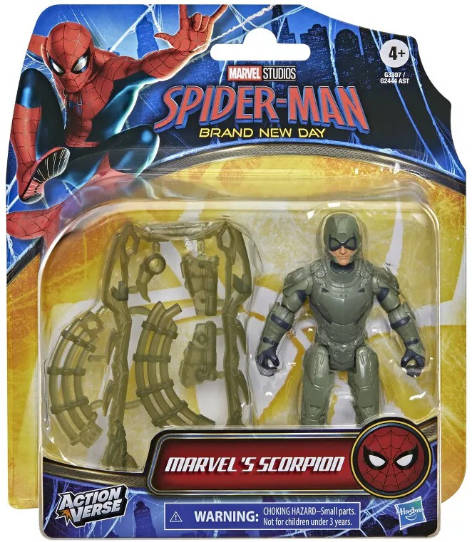 Marvel Spider-Man Brand New Day ActionVerse Scorpion 4.5 Action