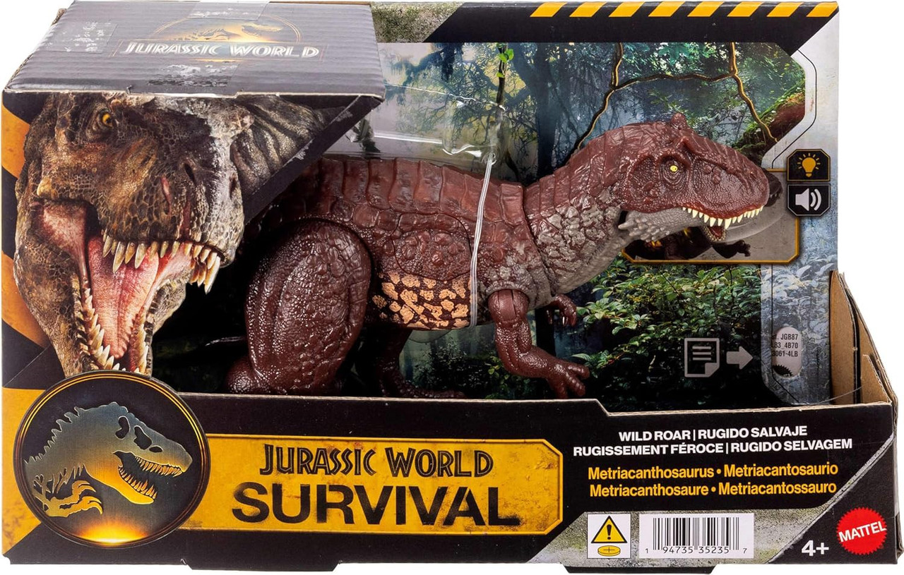 Jurassic World Survival Wild Roar Metriacanthosaurus 12 Action
