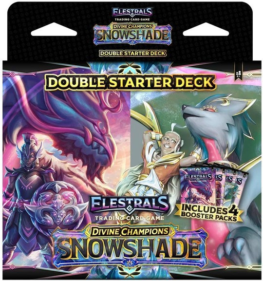 Elestrals Trading Card Game Snowshade Lunar Divine Vs. Apollo Double Starter Deck (Pre-Order ships October)、ToyWiz、kayou