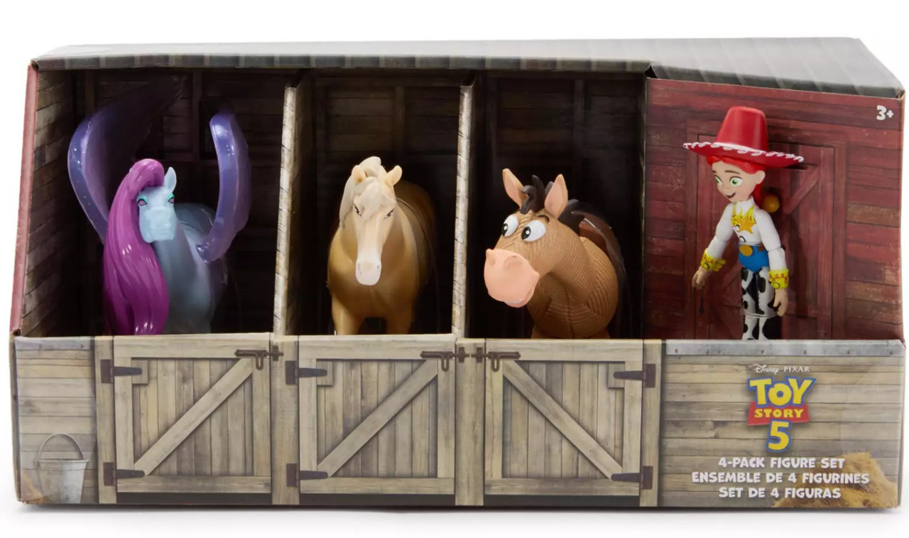 Disney Pixar Toy Story 5 Jessie Horse Playset Exclusive 4-Pack