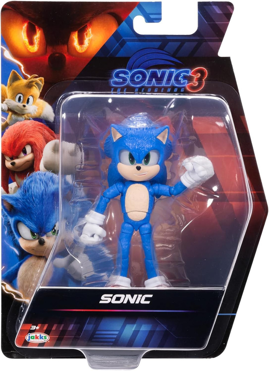 Sonic The Hedgehog 3 Wave 1 Sonic Action Figure Damaged Package、ToyWiz、kayou