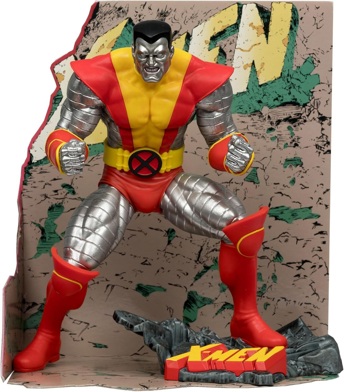 McFarlane Toys Marvel Colossus 110 Posed Figure with Scene X-Men 1