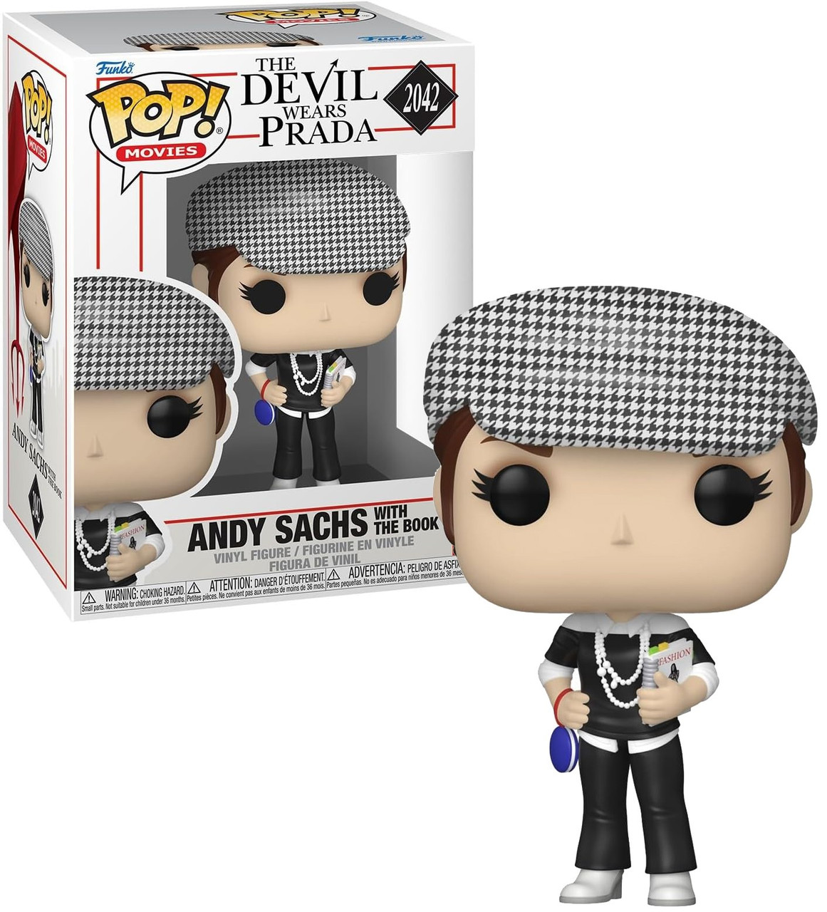 Funko The Devil Wears Prada POP! Movies Andy Sachs with The Book Vinyl Figure、ToyWiz、kayou