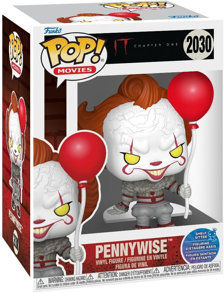 Funko IT 2 POP! Movies Pennywise Vinyl Figure #2030 Shelf Sitter、ToyWiz、kayou