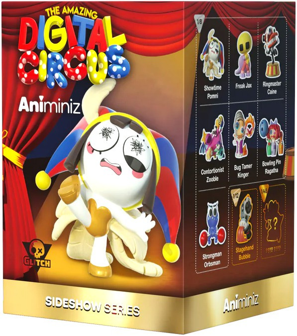 The Amazing Digital Circus Animiniz Sideshow Series Mystery Pack 1