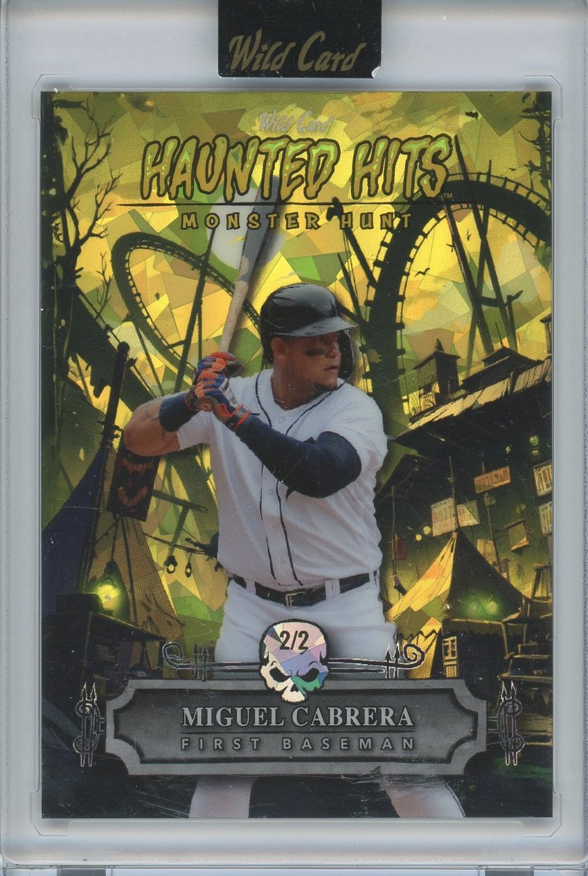 MLB 2025 Wild Card Haunted Hits 2/2 Miguel Cabrera、ToyWiz、kayou