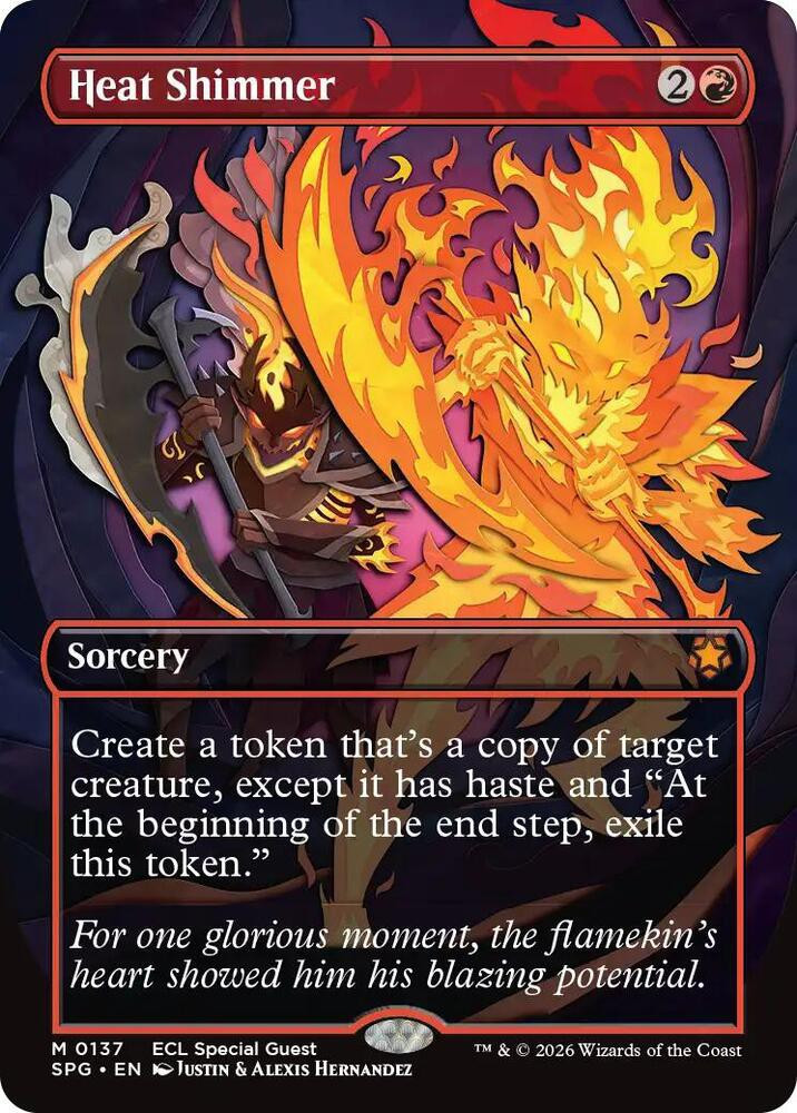 MtG Special Guest Mythic Rare FOIL Heat Shimmer #137、ToyWiz、kayou