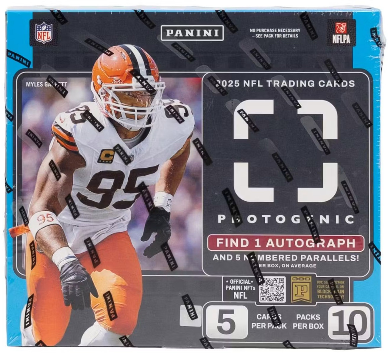 NFL Panini 2025 Photogenic Football Trading Card HOBBY Box 10 Packs、ToyWiz、kayou