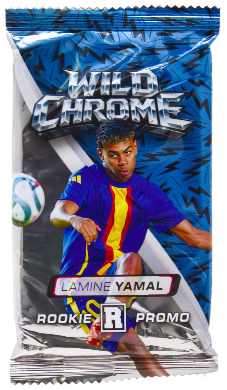 NFL Wild Card 2026 Wild Card Lamine Yamal Chrome Pack - ToyWiz
