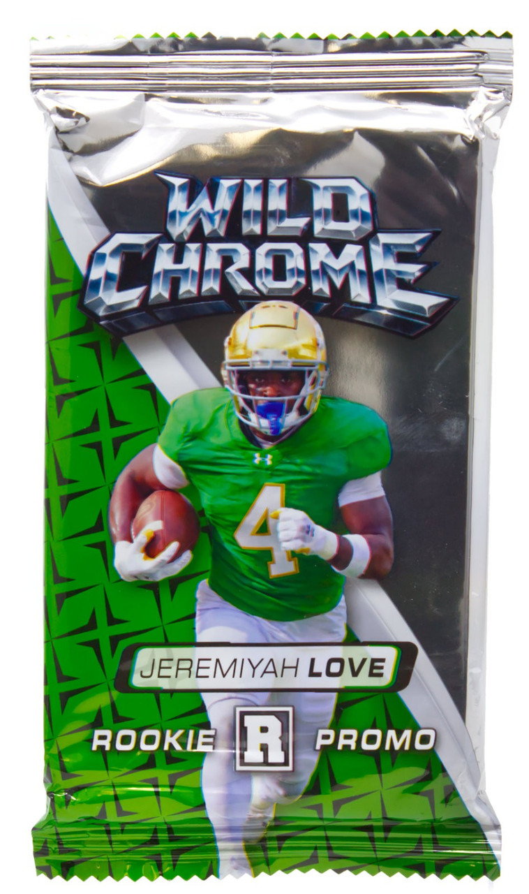 NFL Wild Card 2026 Wild Chrome Jeremiyah Love Chrome Pack - ToyWiz