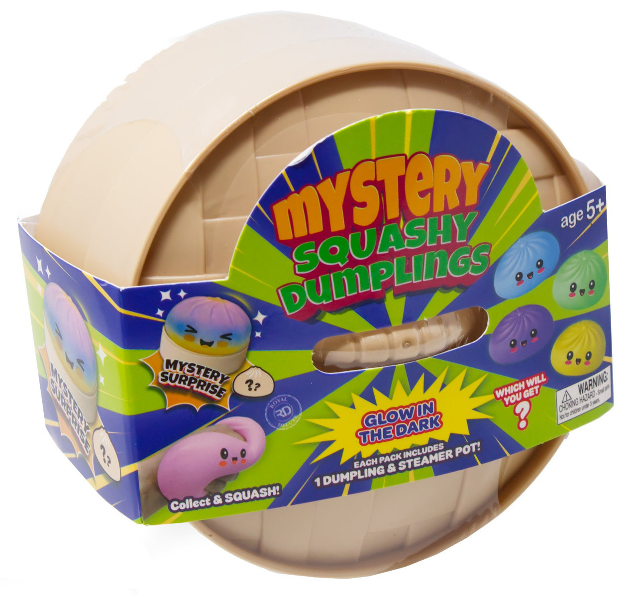 Mystery Squashy Dumplings Glow-in-the-Dark Mystery Squashy