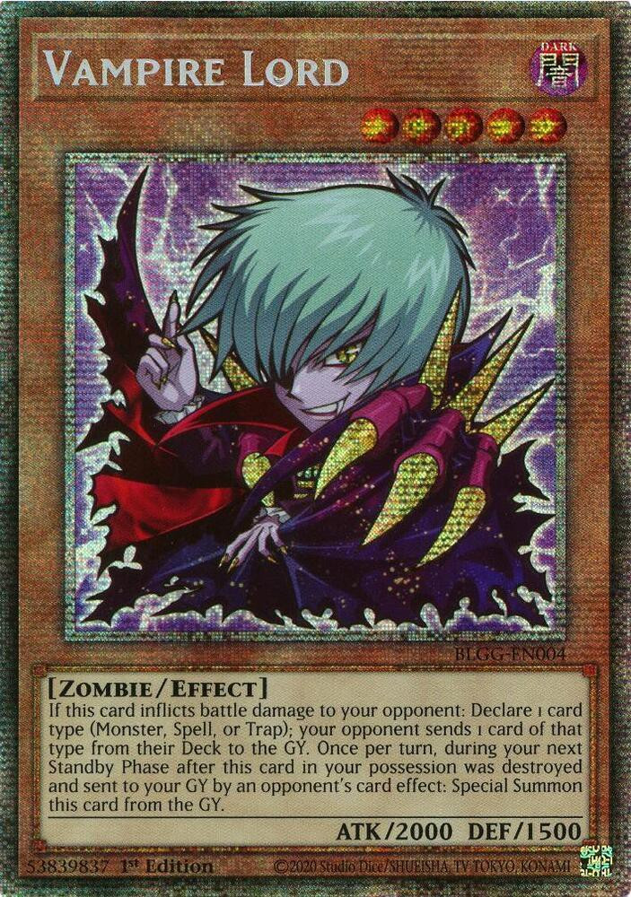 vampire yugioh cards YU-GI-OH! - Genesis (LCJW-EN198) - Legendary Collection 4: Joey's World - 1st Edition you can pay 1000 LP for monster that would be destroyed Vampire | Yu-Gi-Oh! Wiki |