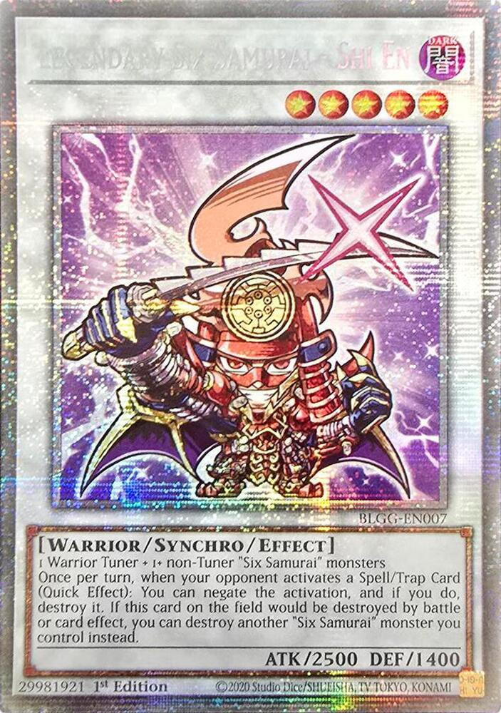 YuGiOh Trading Card Game Battles of Legend Glorious Gallery Single