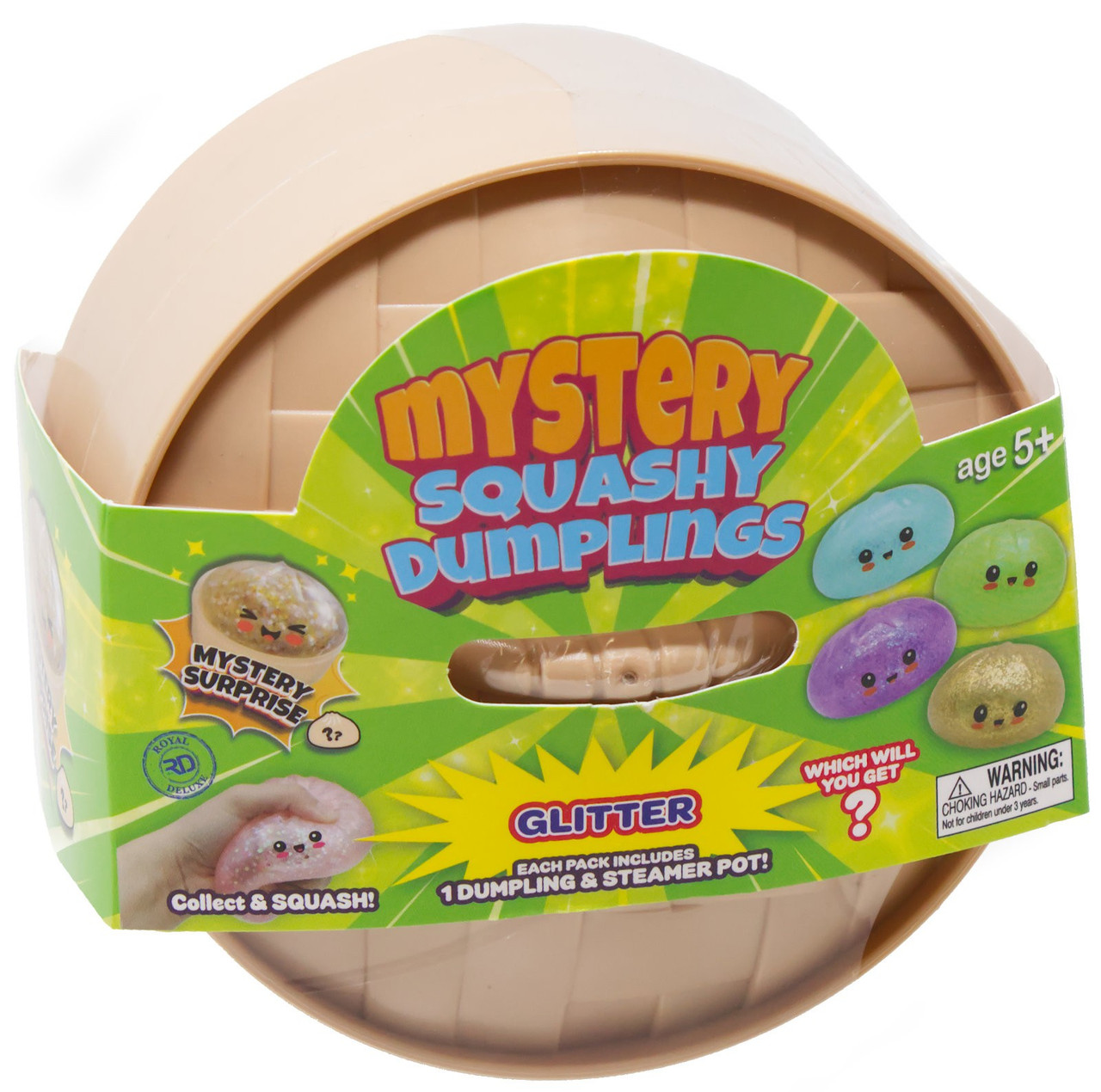 Mystery Squashy Dumplings Glitter Mystery Squashy Dumplings