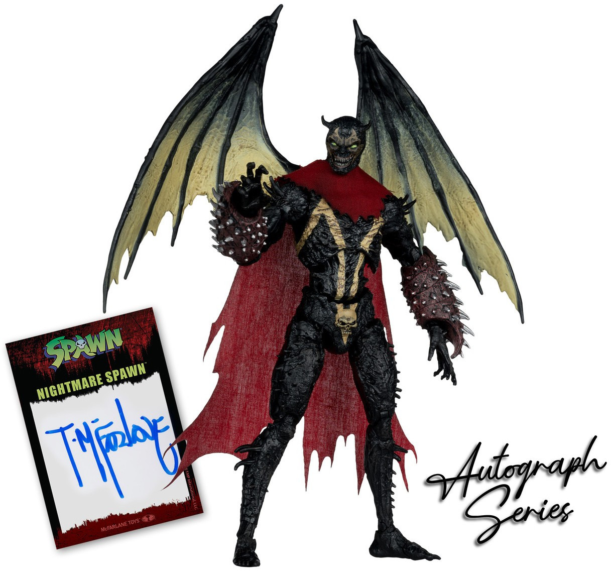 McFarlane Toys Gold Label Collection AUTOGRAPH Series Nightmare Spawn Action Figure Classic, Signed by Todd McFarlane、ToyWiz、kayou