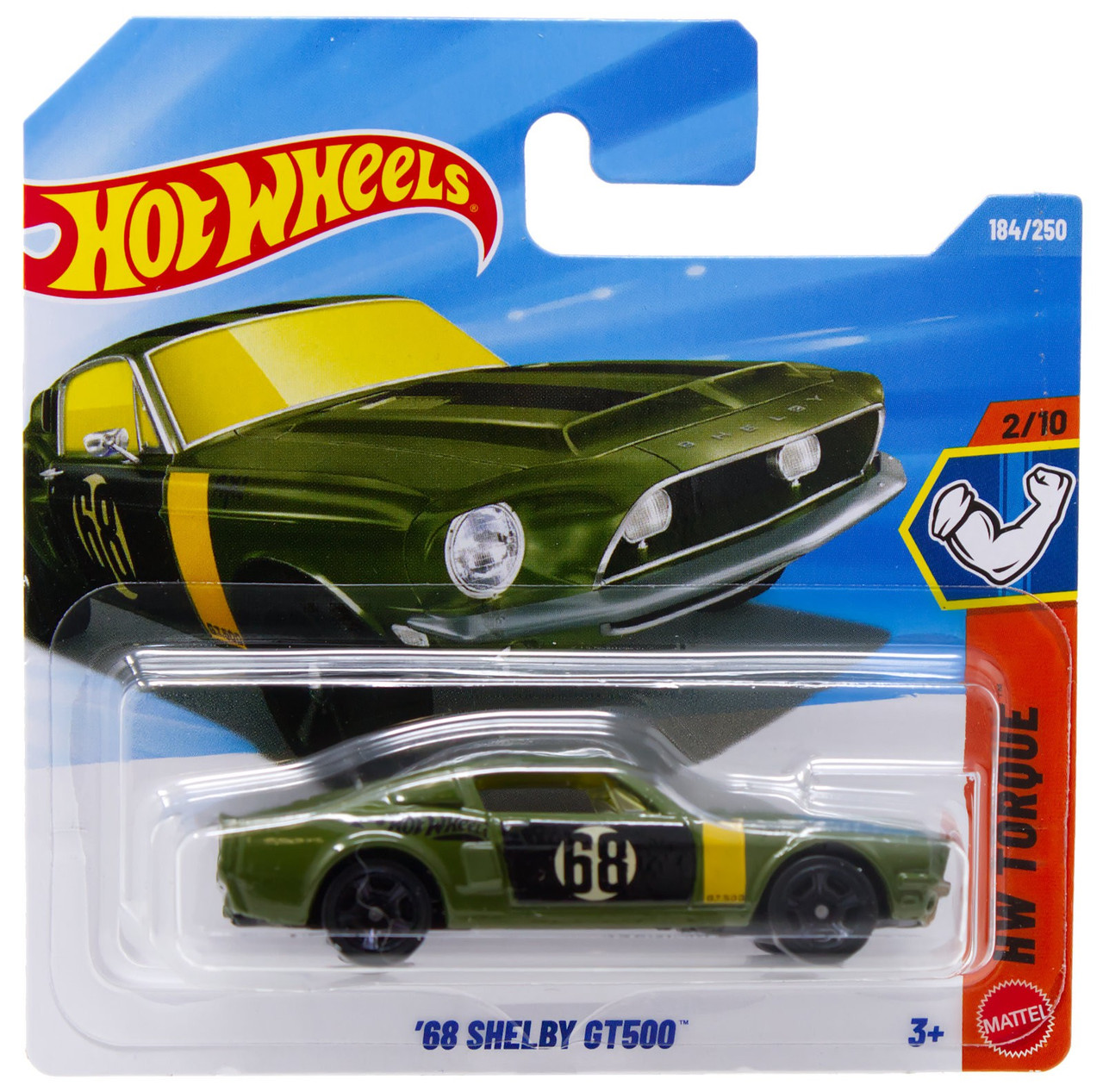 Hot Wheels HW Torque '68 Shelby GT500 Diecast Car、ToyWiz、kayou