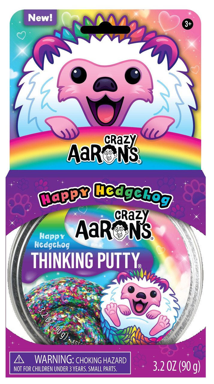 Thinking Putty Happy Hedgehog 4-Inch Full Size Putty、ToyWiz、kayou