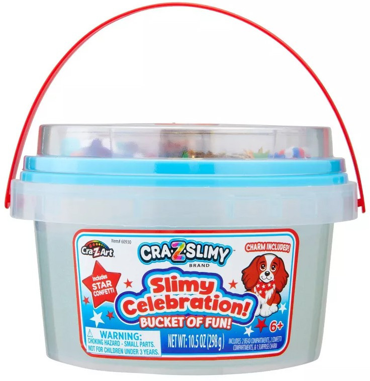 Cra-Z-Slimy Slimy Celebration Bucket of Fun! 10.5 Oz. Slime、ToyWiz、kayou