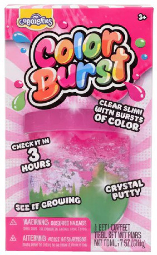 Color Burst Crystal Putty PINK 7 Oz、ToyWiz、kayou