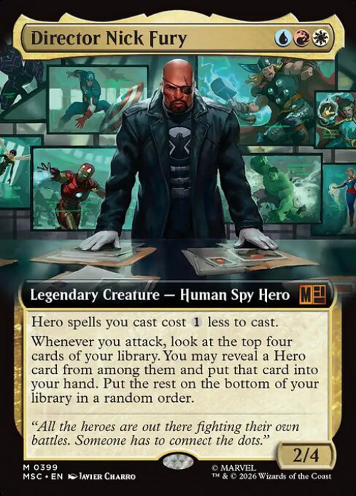 Magic The Gathering Marvel Super Heroes Commander Single Card