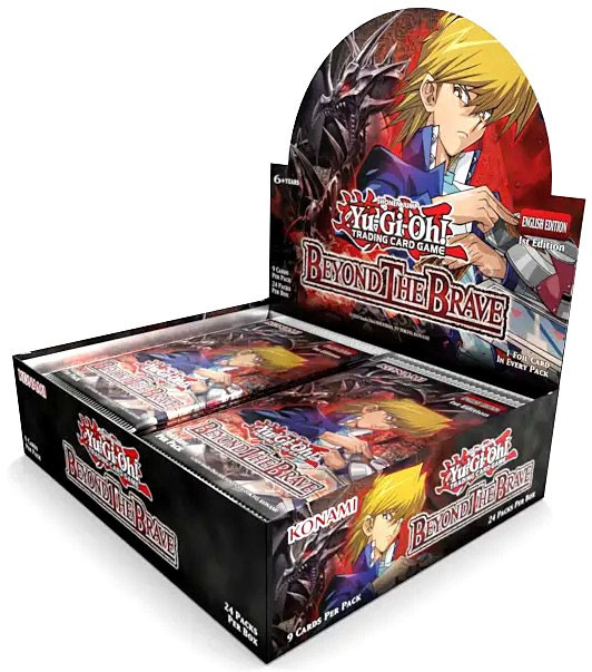 YuGiOh Beyond the Brave CORE Booster Box 24 Packs Konami - ToyWiz
