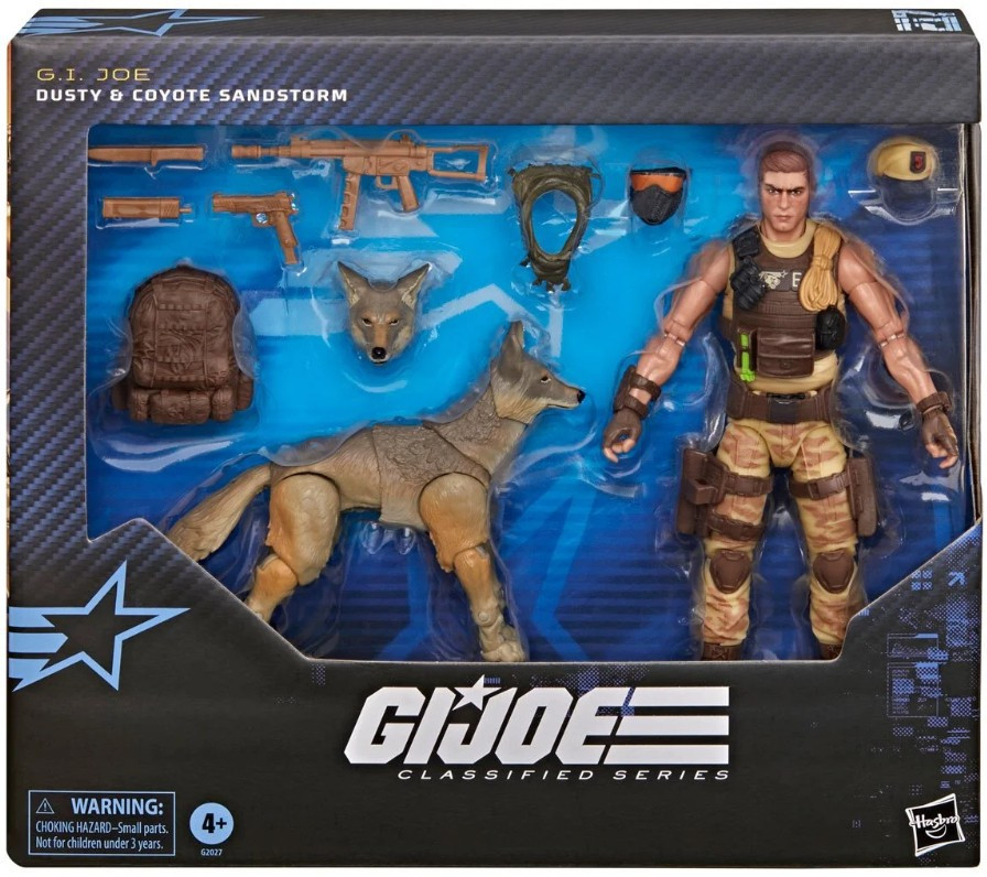 GI Joe Classified Series Dusty & Coyote Sandstorm Deluxe Action Figure Set #217 (Pre-Order ships October)、ToyWiz、kayou
