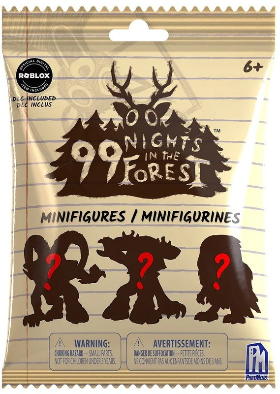 Roblox 99 Nights in the Forest Minifigures Mystery Pack 1 RANDOM