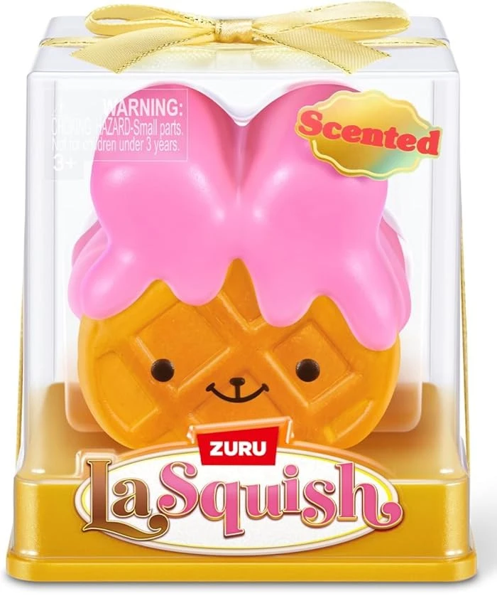 La Squish Waffle Bun Bun Slow Rise Squeeze Toy Scented!、ToyWiz、kayou