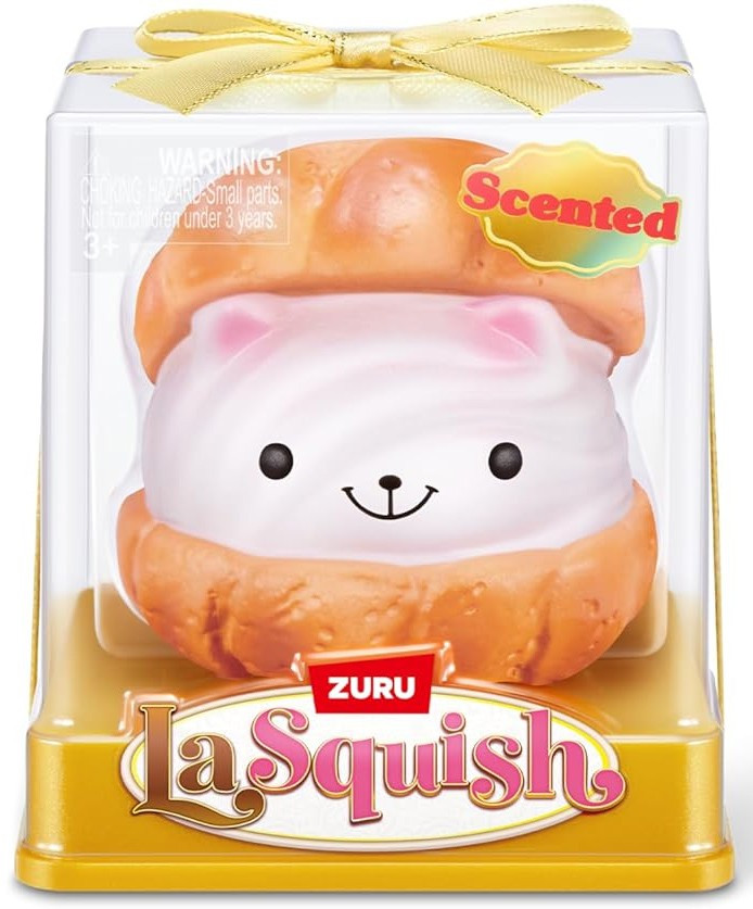 La Squish Kitty La Creme Slow Rise Squeeze Toy Scented Zuru Toys