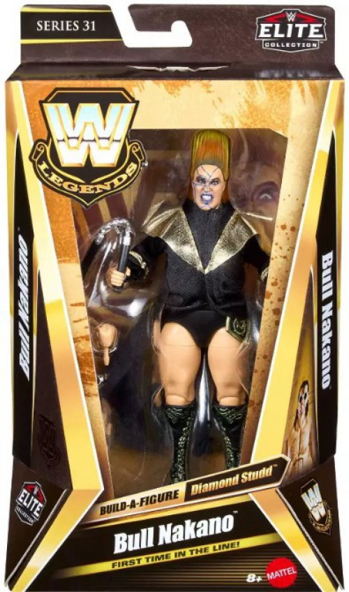 WWE Legends Elite Bull Nakano フィギュア　ブル中野 WWE Wrestling Elite Collection Legends Series 31 Bull Nakano