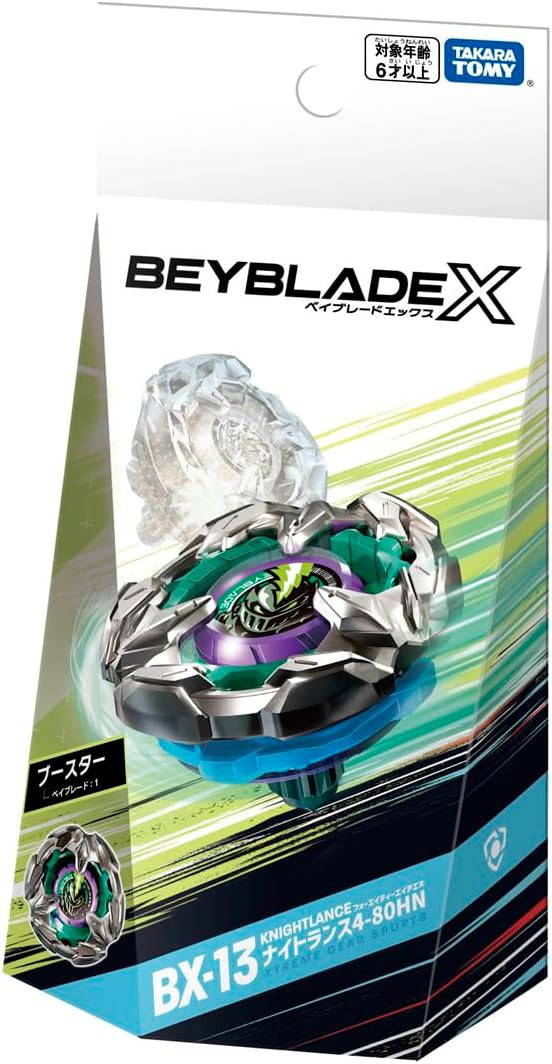 Beyblade X BX-13 Nightlance 4-80HN Booster Pack、ToyWiz、kayou