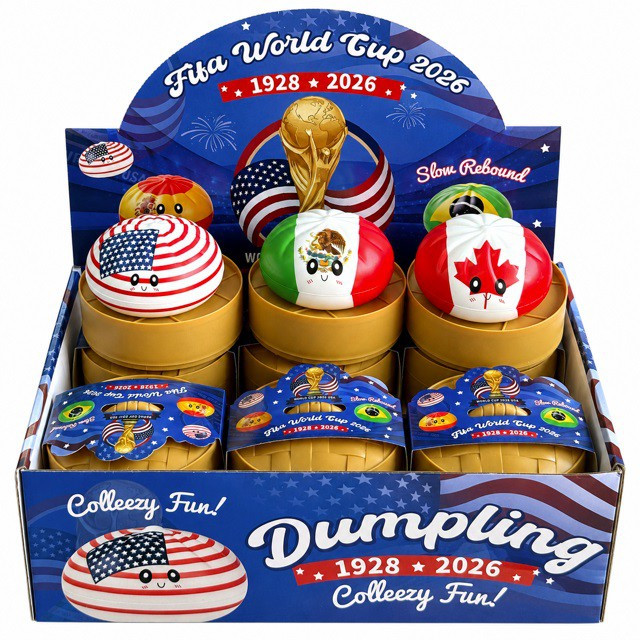 Dumpling 2026 FIFA World Cup Soccer 3.5 Mystery Pack 1 RANDOM