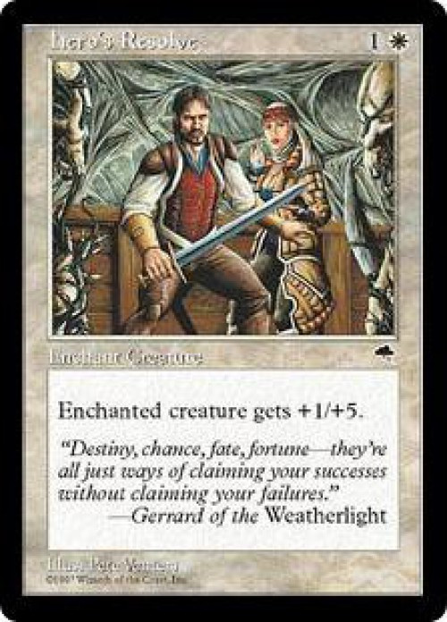MtG Tempest Common Hero's Resolve #23 Lightly Played、ToyWiz、kayou