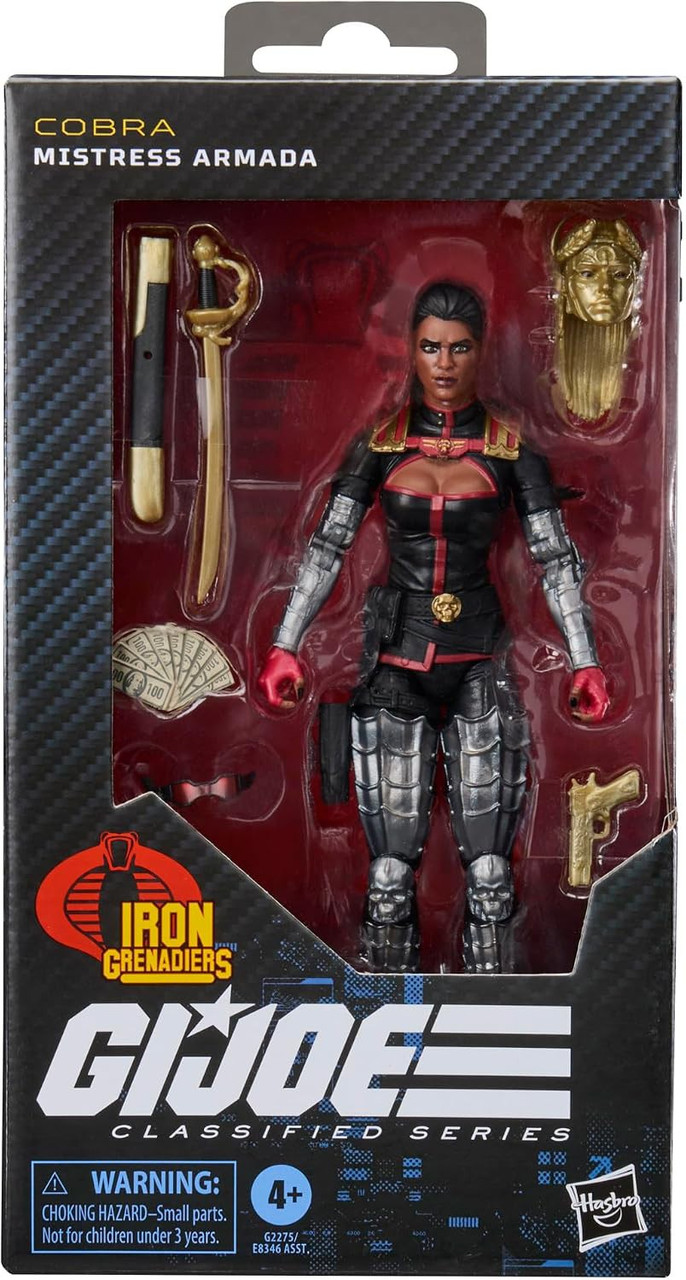 GI Joe Classified Series Mistress Armada Action Figure Iron Grenadiers (Pre-Order ships November)、ToyWiz、kayou