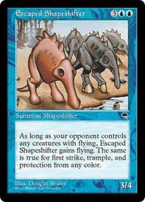 MtG Tempest Rare Escaped Shapeshifter #62 Lightly Played、ToyWiz、kayou