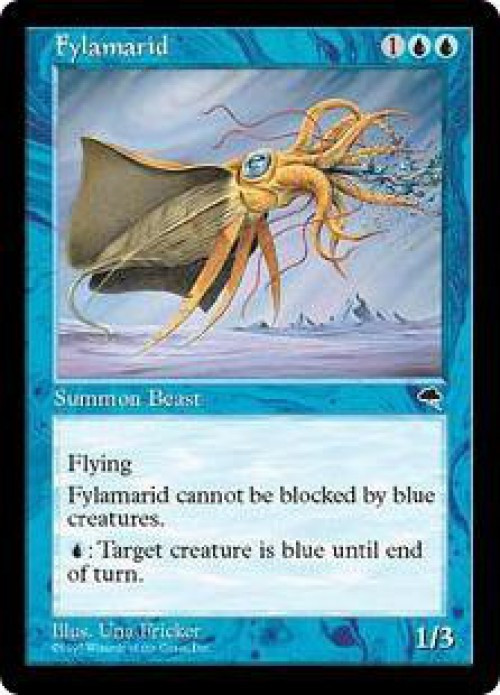 MtG Tempest Uncommon Fylamarid #64 Lightly Played、ToyWiz、kayou