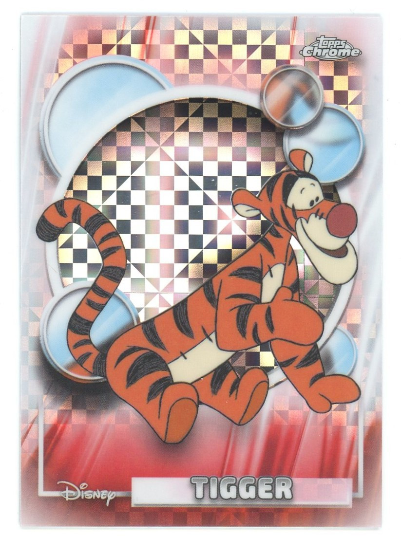 Disney 2026 Chrome Single Card X-Fractor Tigger 101 - ToyWiz