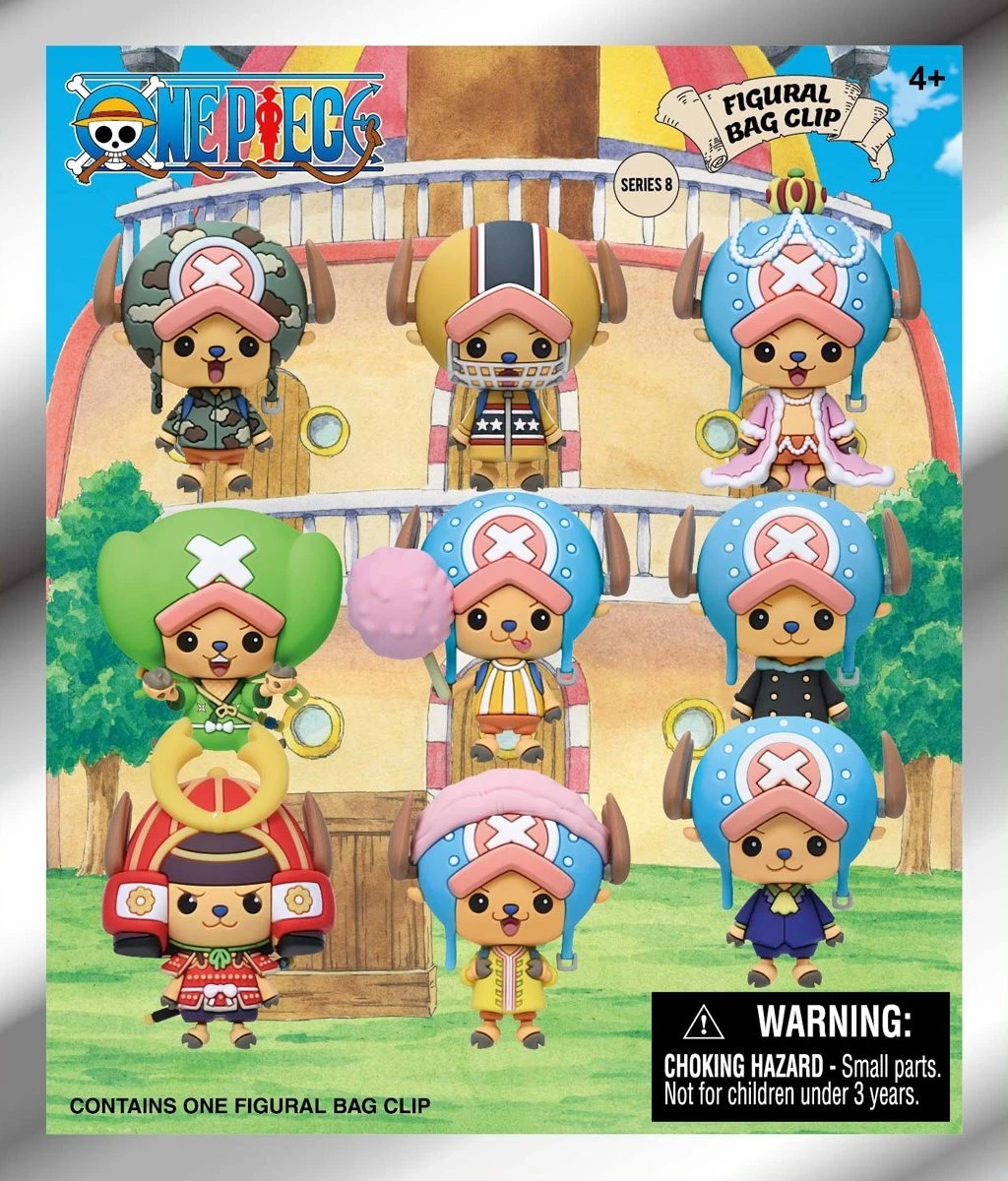 One Piece 3D Figural Keyring Series 8 The Best of Chopper Mystery
