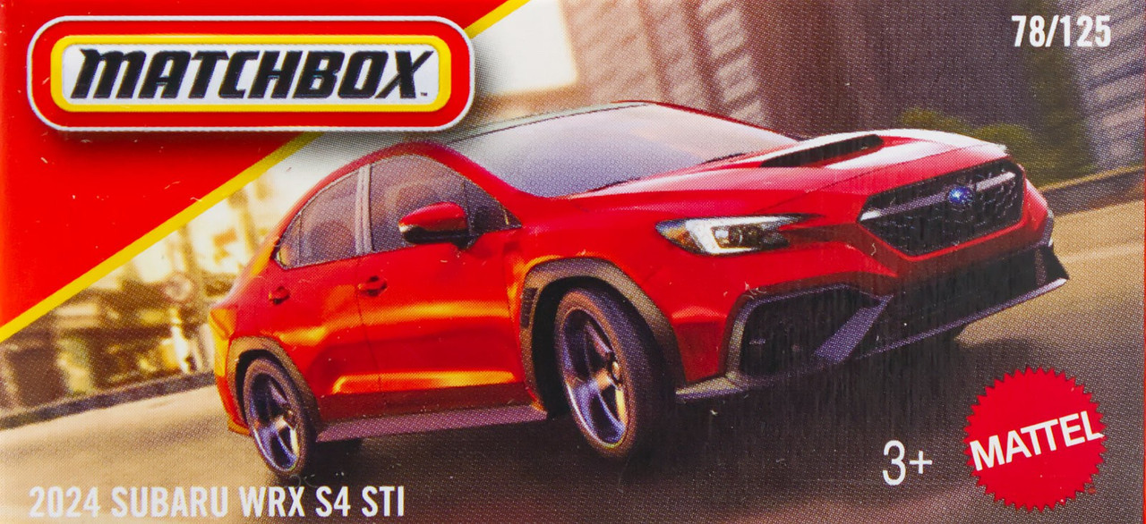 Matchbox Subaru Impreza WRX ミニカー 0610622272251__62491.