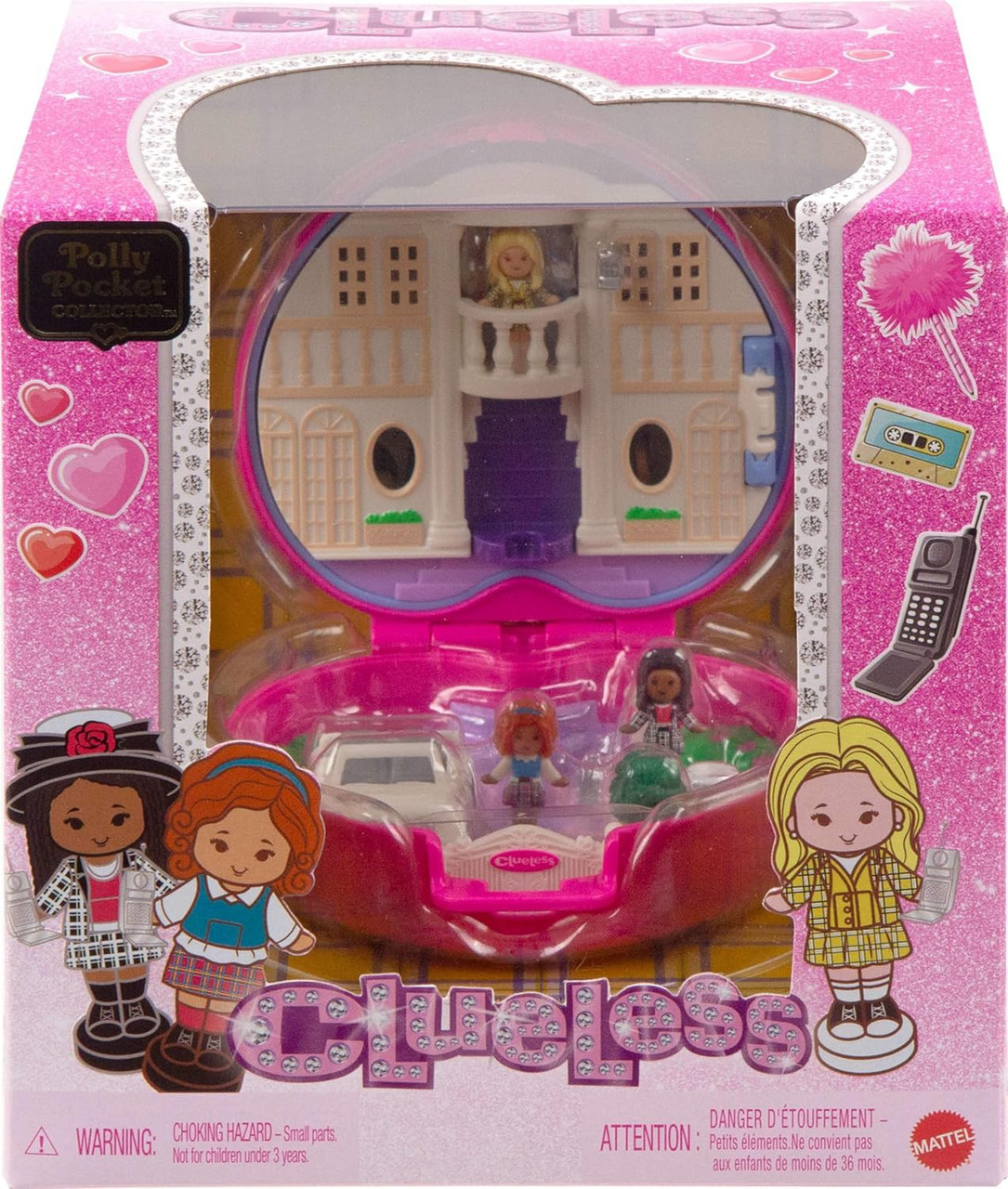 Polly Pocket Collector Clueless Playset、ToyWiz、kayou