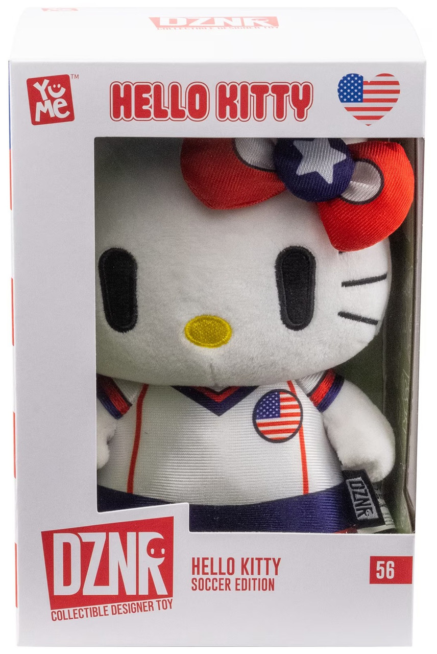 Hello Kitty Friends Sanrio Soccer Edition Hello Kitty 6.5 Plush
