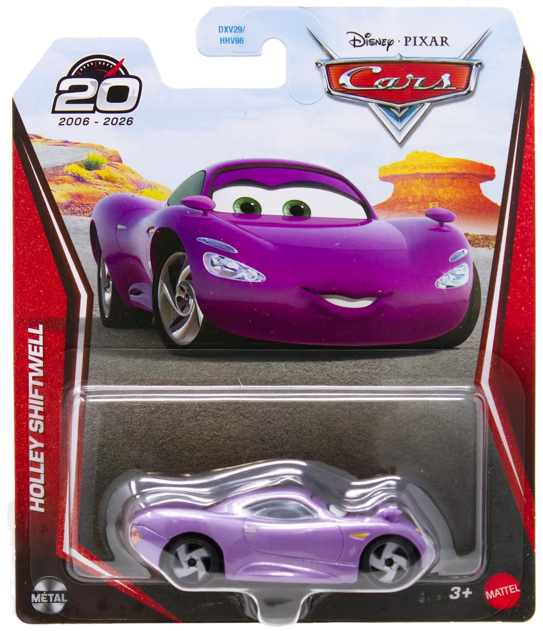 Disney / Pixar Cars 20th Anniversary Metal Holley Shiftwell Diecast Car、ToyWiz、kayou