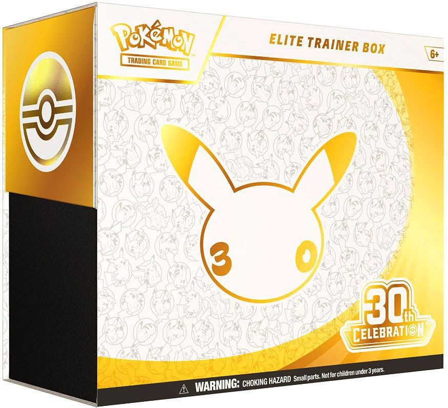 Pokemon 30th Anniversary Celebration Elite Trainer Box 9 Booster