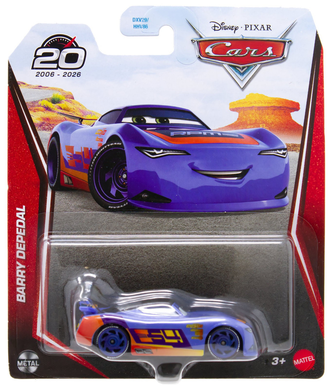 限定　Disney Pixar Cars Barry Diesel MATTEL 0610622440216__06016.