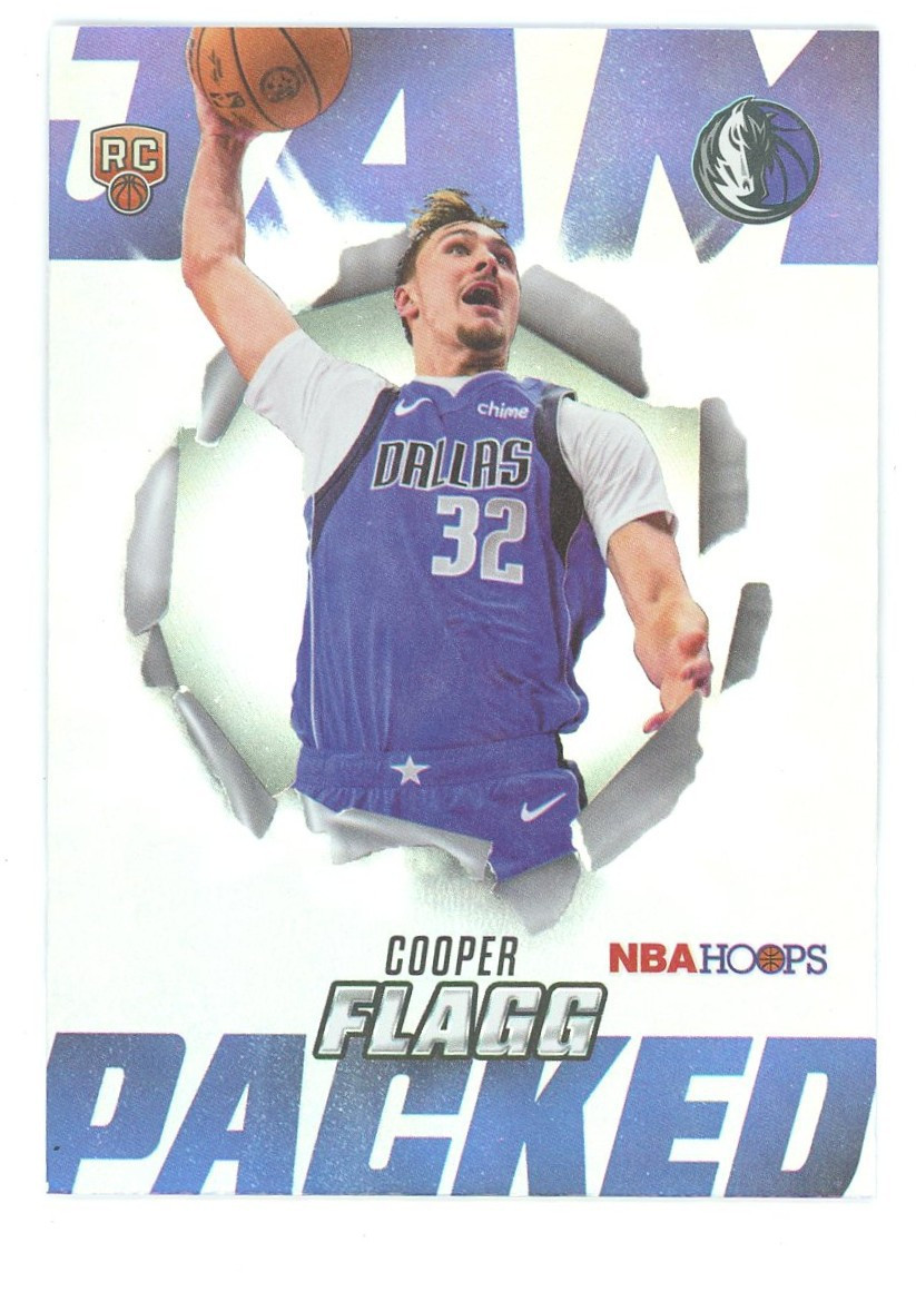 NBA 2025-26 Topps Hoops Single Card Jam Packed Cooper Flagg JP-11