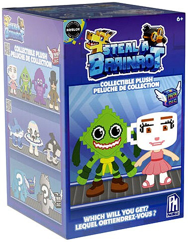 Roblox Steal a Brainrot Collectible Plush 6 Mystery Pack 1 RANDOM
