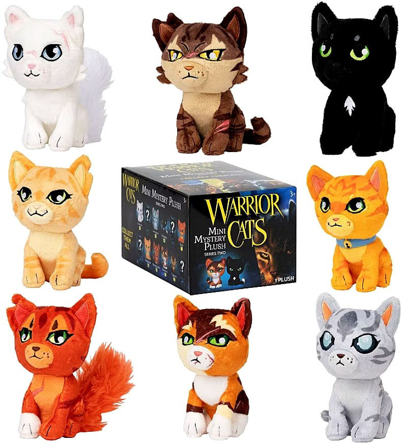 Warrior Cats Series 2 MINI 6-Inch Mystery Plush 1 RANDOM Character、ToyWiz、kayou