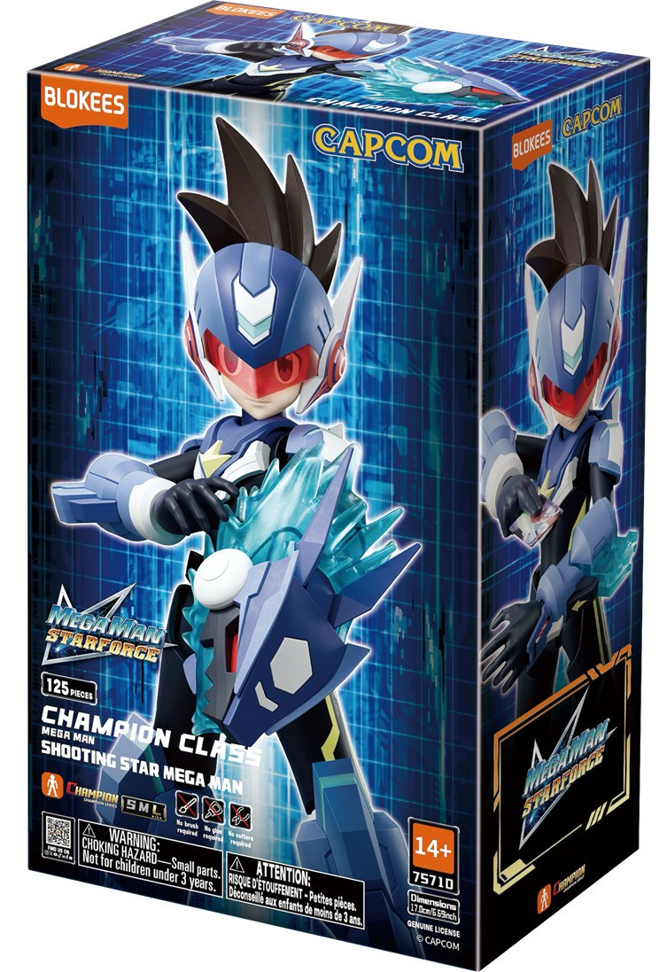 Megaman Shooting Star Mega Man Model Kit CC02 Blokees - ToyWiz